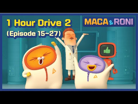 [MACA&RONI] 1Hour Drive 2 (Episode 15-27) | Macaandroni Channel