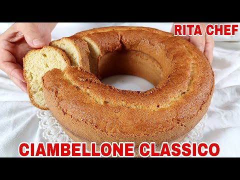 CIAMBELLONE CLASSICO⭐RITA CHEF | Altissimo, profumatissimo e super soffice.