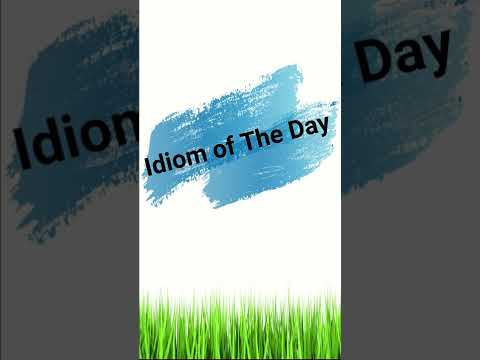 Idiom of The Day (15) | English idioms