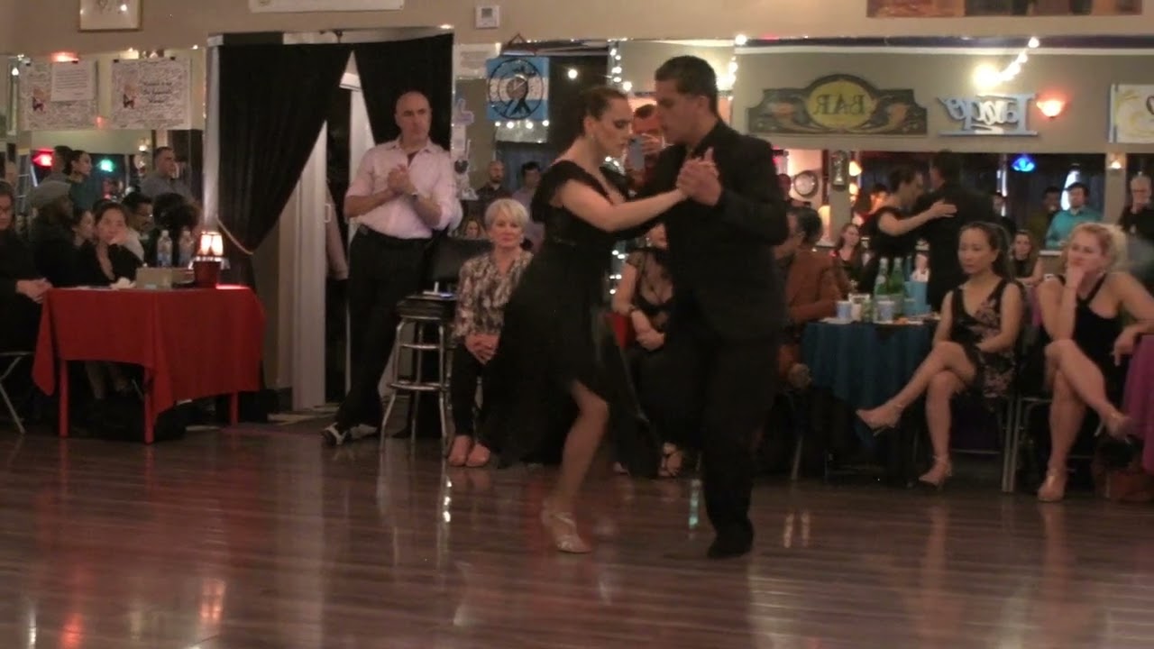 Sabrina and Ruben Veliz at the International Day of Tango Gala 1/4