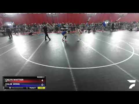 106 Lbs Round 3 - Cailyn Whittier, WI Vs Chloe Wong, IL 4460