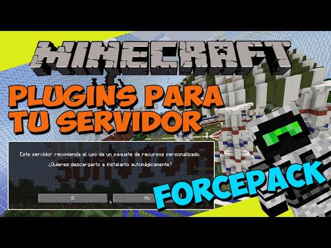 Minecraft: Plugins for your Server - ForcePack (Install a Resource Pack on your Server!)