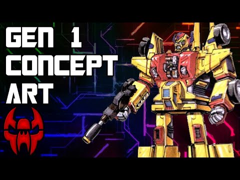 What G1 Transformers Almost Looked Like