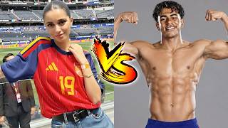 Lamine Yamal VS Inés García Santos (Lamine Yamal's Girlfriend) Transformation ★ From Baby To 2026