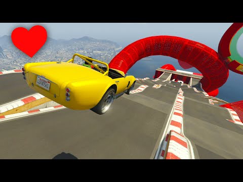 330,000% IMPOSSIBLE MEGA RAMP! LONG LIVE LOVE!! - GTA V ONLINE