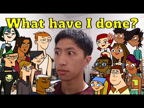 rewriting Total Drama All-Stars for 7 months GOOD LORD