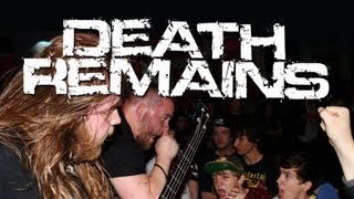 Death Remains - Blood Brothers & The Northern Line Massacre - Live in Stoke,UK 9th June 2013