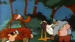 Classic Sesame Street animation - Cooperation car wash