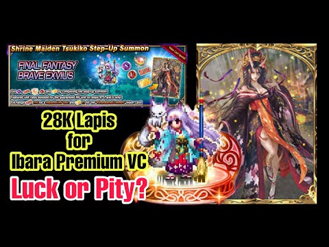 FFBE Pulling on Ibara Premium VC Banner | Luck or Pity? LFG!!!