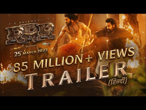 RRR Official Trailer (Hindi) India’s Biggest Action Drama | NTR,RamCharan,AjayD,AliaB | SS Rajamouli