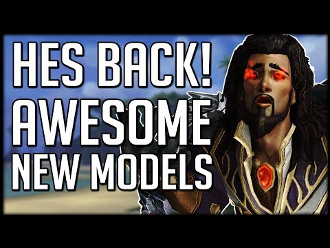 HES BACK! Awesome New Models & Story Hints Patch 8.2.5 | WoW BFA