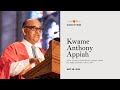 Kwame Anthony Appiah delivers Class of 2023 Baccalaureate address