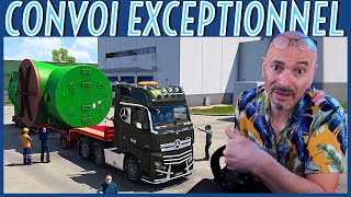 EURO TRUCK SIMULATOR 2 : Transport exceptionnel de 60 tonnes vers la centrale EDF