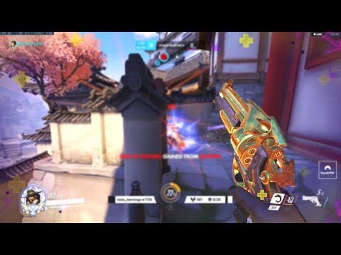 Gale Cassidy ( McCree ) and Ashe gameplay - Overwatch Season 31 Top 500