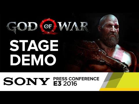 God of War Stage Demo - E3 2016 Sony Press Conference