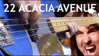 22 acacia avenue   IRON MAIDEN Bass cover by DIDJE59