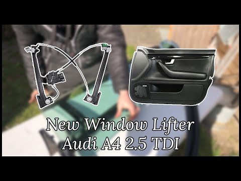 QUICK WAY TO REPLACE THE WINDOW REGULATOR | AUDI A4 2,5 TDI | PART 3