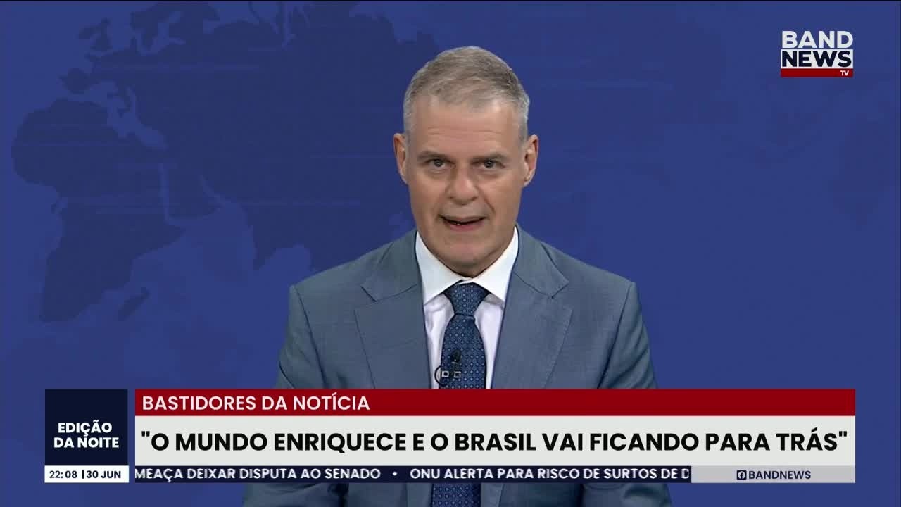 Oinegue: o mundo enriquece e o Brasil vai ficando para trás