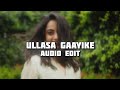 Ullasa Gaayike Vidhu Prathap Remya Nambeeshan Edit Audio