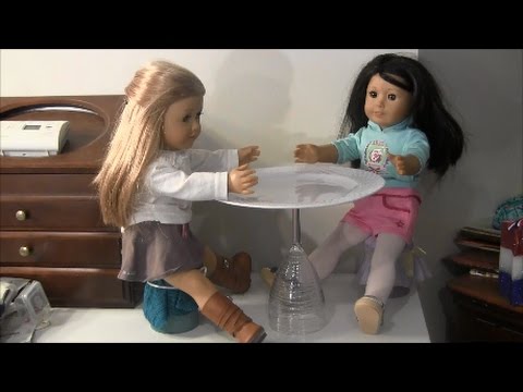 How to make a Table for an 18" Doll 