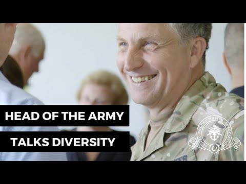 Head of British Army Talks Diversity | AFMF