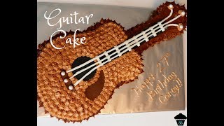 HOW TO | Guitar Cake