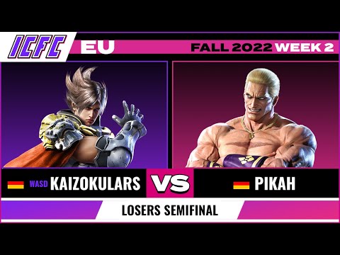 KaizokuLars (Lars) vs. Pikah (Geese) Losers Semifinal - ICFC EU Tekken 7 Fall 2022 Week 2