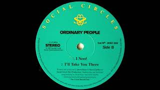 Ordinary People - I Need [JKSC 002]