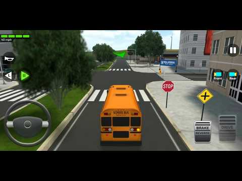 Super High School Bus Driving Simulator 3D - 2019 Android Gameplay