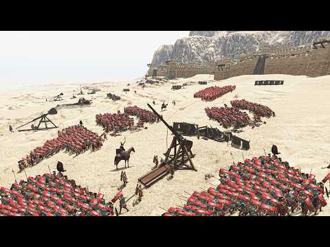 1500 Roman Legionaries EPIC Siege of EGYPT - Mount and Blade 2 Bannerlord