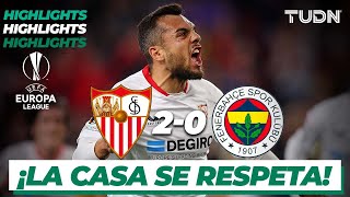 Highlights | Sevilla 2-0 Fenerbaçhe | UEFA Europa League 22/23 | TUDN