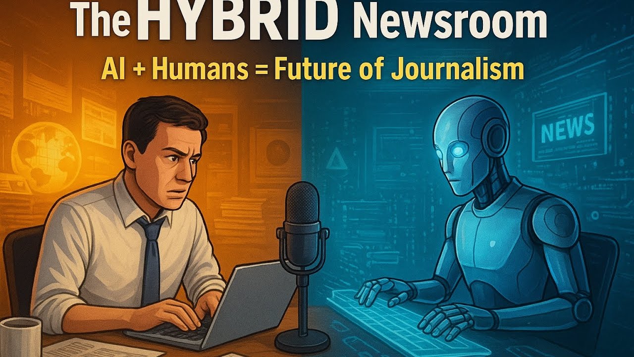 The Hybrid Newsroom: How AI & Humans Will Collaborate in Journalism