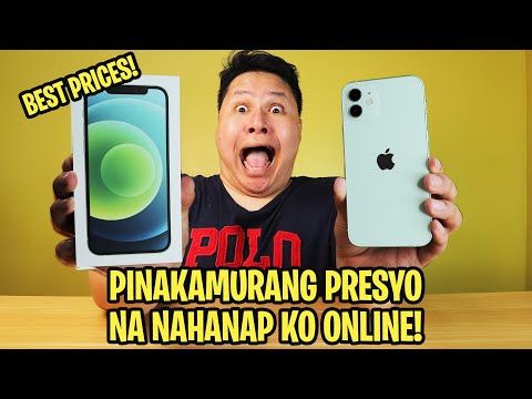 IPHONE 12 - PINAKAMURANG PRICES NAHANAP KO SA ONLINE