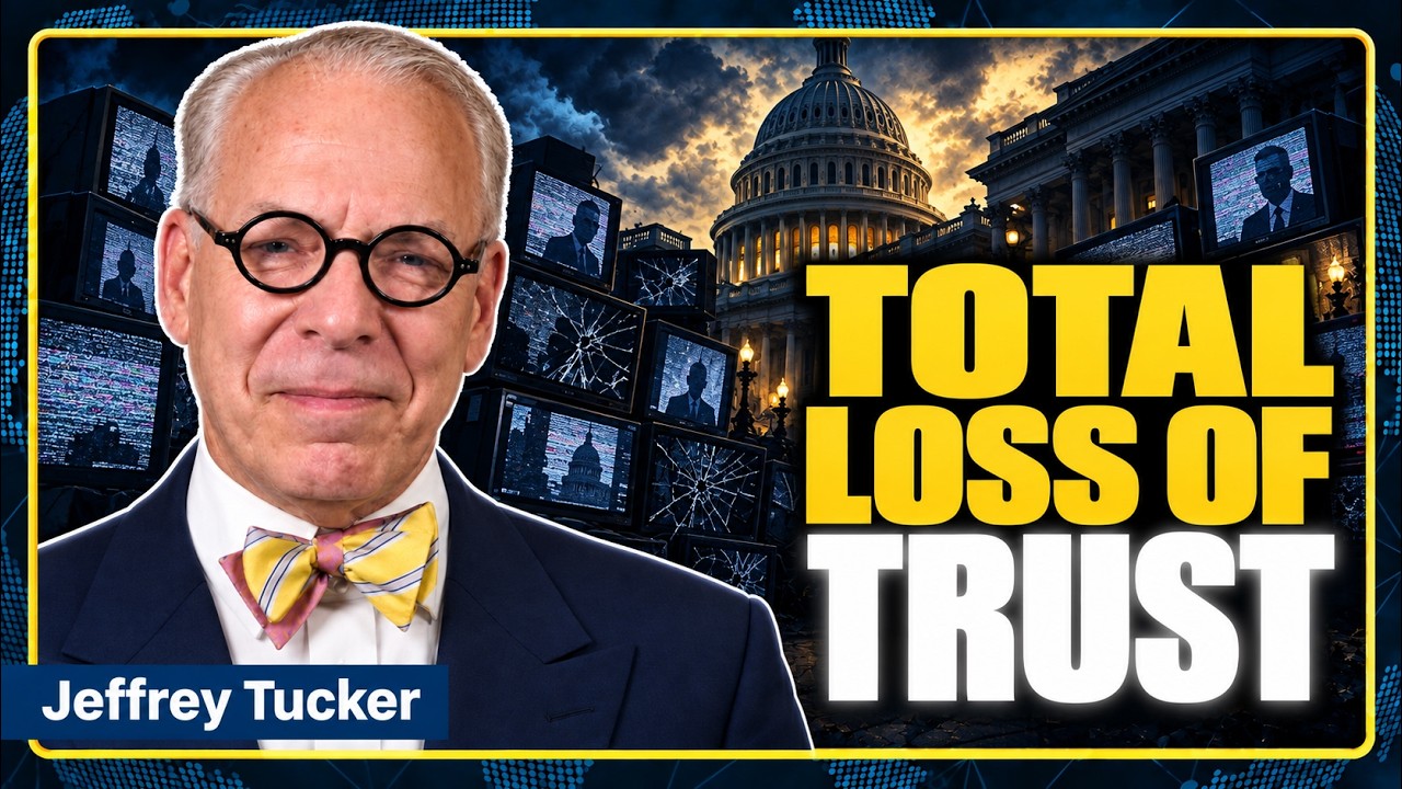 US Capitalism at Brink of COLLAPSE. The Shock is Here | Jeffrey Tucker