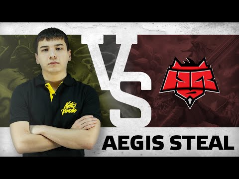 Aegis steal by SoNNeikO vs HellRaisers @TI5 EU Quals