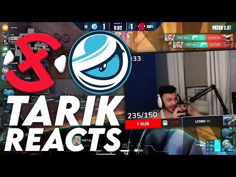 Tarik Reacts to XSET vs LG | NA Valorant LCQ! (ft. Stewie2k, 100T Steel, TSM Subroza & more!)