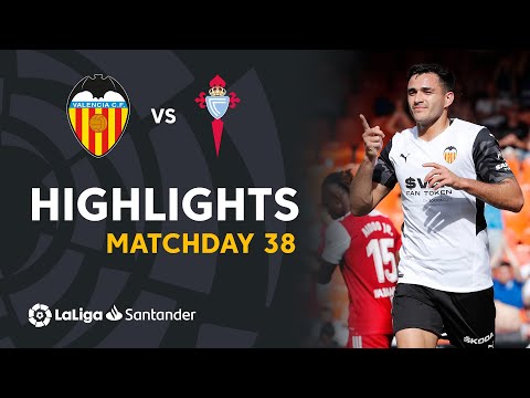 FC Valencia 2-0 Real Club Celta de Vigo