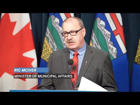 Municipal Affairs Minister Ric Mciver Releases Report Into City Of Chestermere Finances