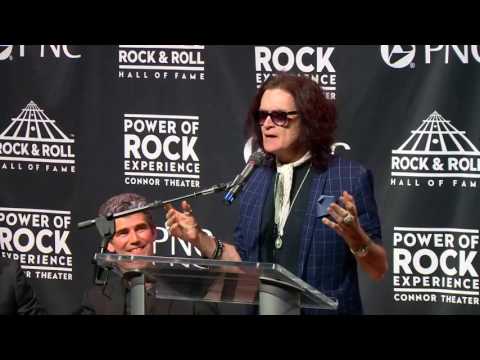 GLENN HUGHES 2016 ROCK HALL HOF INDUCTEE