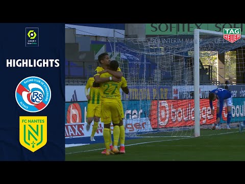 RC STRASBOURG ALSACE - FC NANTES (1 - 2) - Highlights - (RCSA - FCN) / 2020-2021