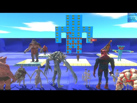 Scourge + Infernals Gangsters Attack Punch Gang Animal Revolt Battle Simulator
