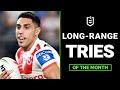 The best long-range tries from March | NRL 2024
