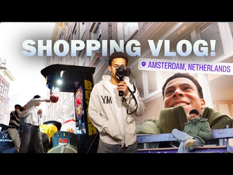 KEIN STÜSSY PICKUP😯⁉️I AMSTERDAM SHOPPINGVLOG (STÜSSY, VINTAGE...)🛍️I joshiiks