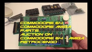 Commodore 64 Amiga parts Auction on my facebook  Commodore 64 - Amiga Retrocengo