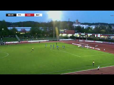 FV Illertissen – SpVgg Bayreuth 0:1 , Regionalliga Bayern, 29.4.2022, Tim Danhofs Freistoßtor