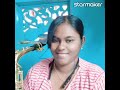 Thulli Thulliya Song Saxophone Cover By Angel Monica ️