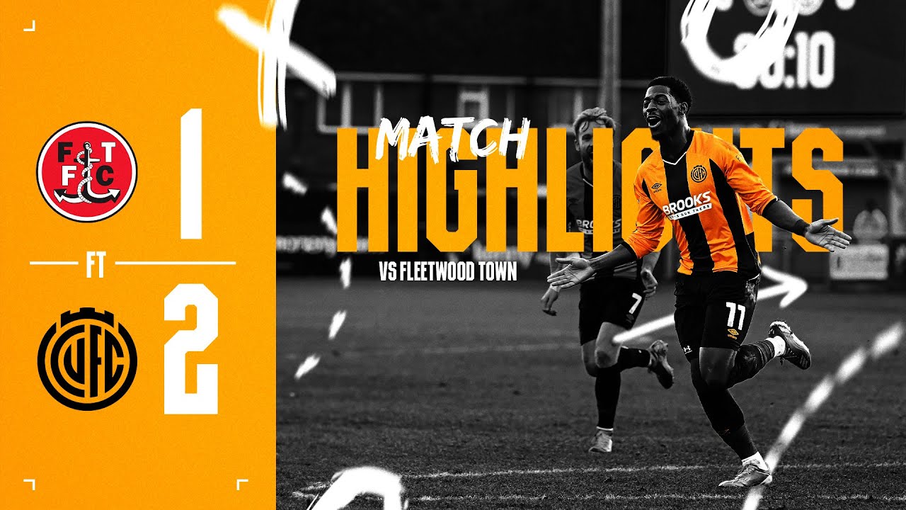 Fleetwood Town vs Cambridge United Highlights