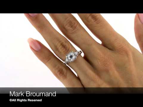 Mark Broumand - 1.25ct Old European Cut Diamond Engagement Ring