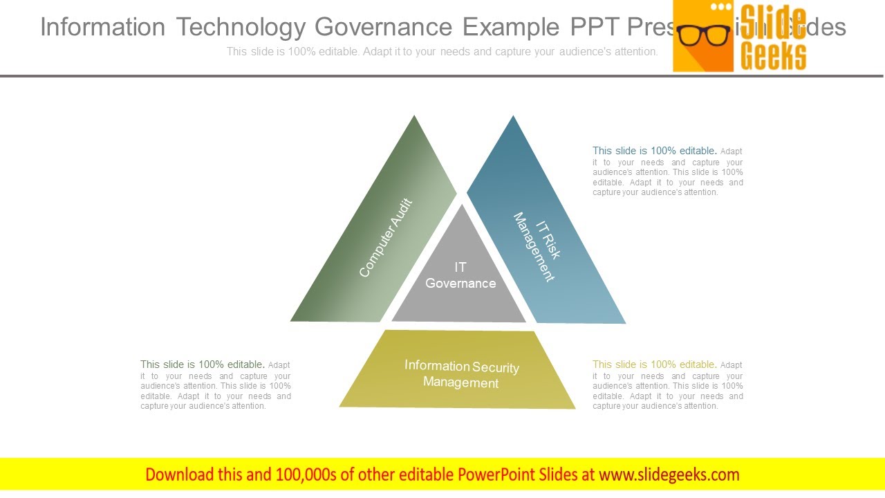 Information Technology Governance Example Ppt Presentation Slides