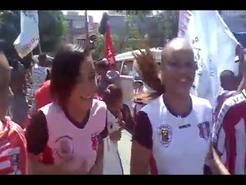 Torcida Nove de Julho FC chegando no Lauzane 2012